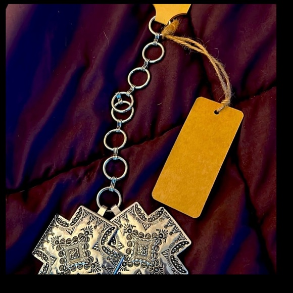 Willow & Root NWOT  Black dress L Never worn‼️ never washed‼️ & NWT CROSS BELT - Picture 14 of 16